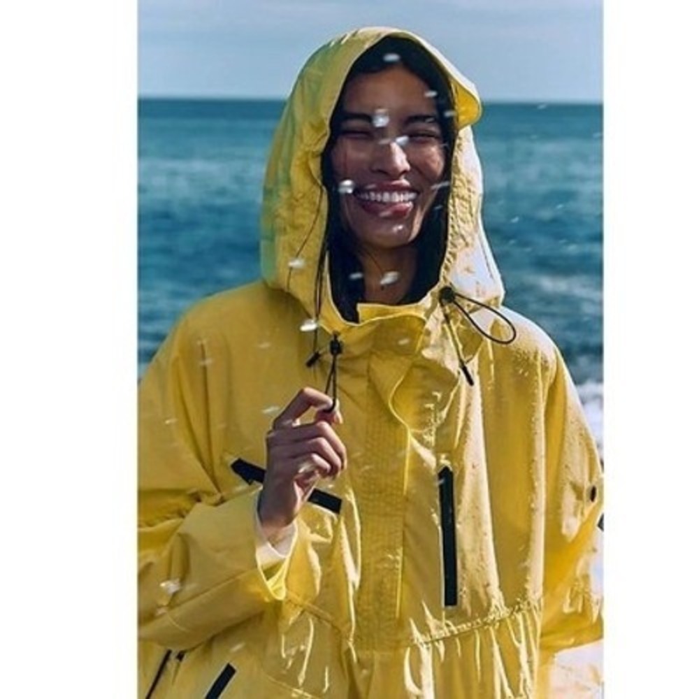 Free People Peak To Peak Popover Jacket Size S Lemon Verbena NWT - Picture 11 of 11
